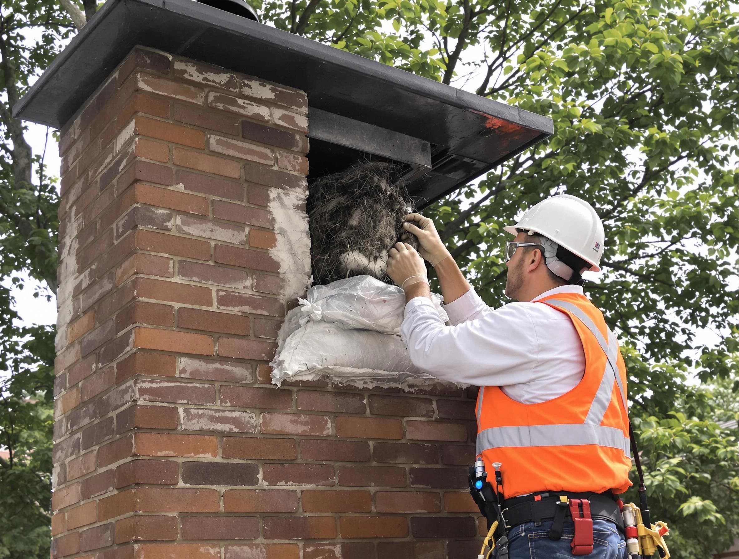 Humane removal of debris and animals by Murray Chimney Sweep in Murray, UT