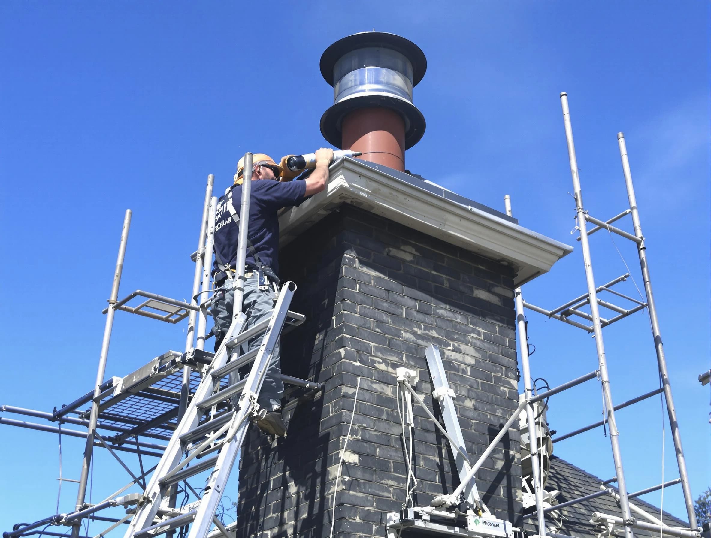 Sturdy chimney crown finished by Murray Chimney Sweep in Murray, UT