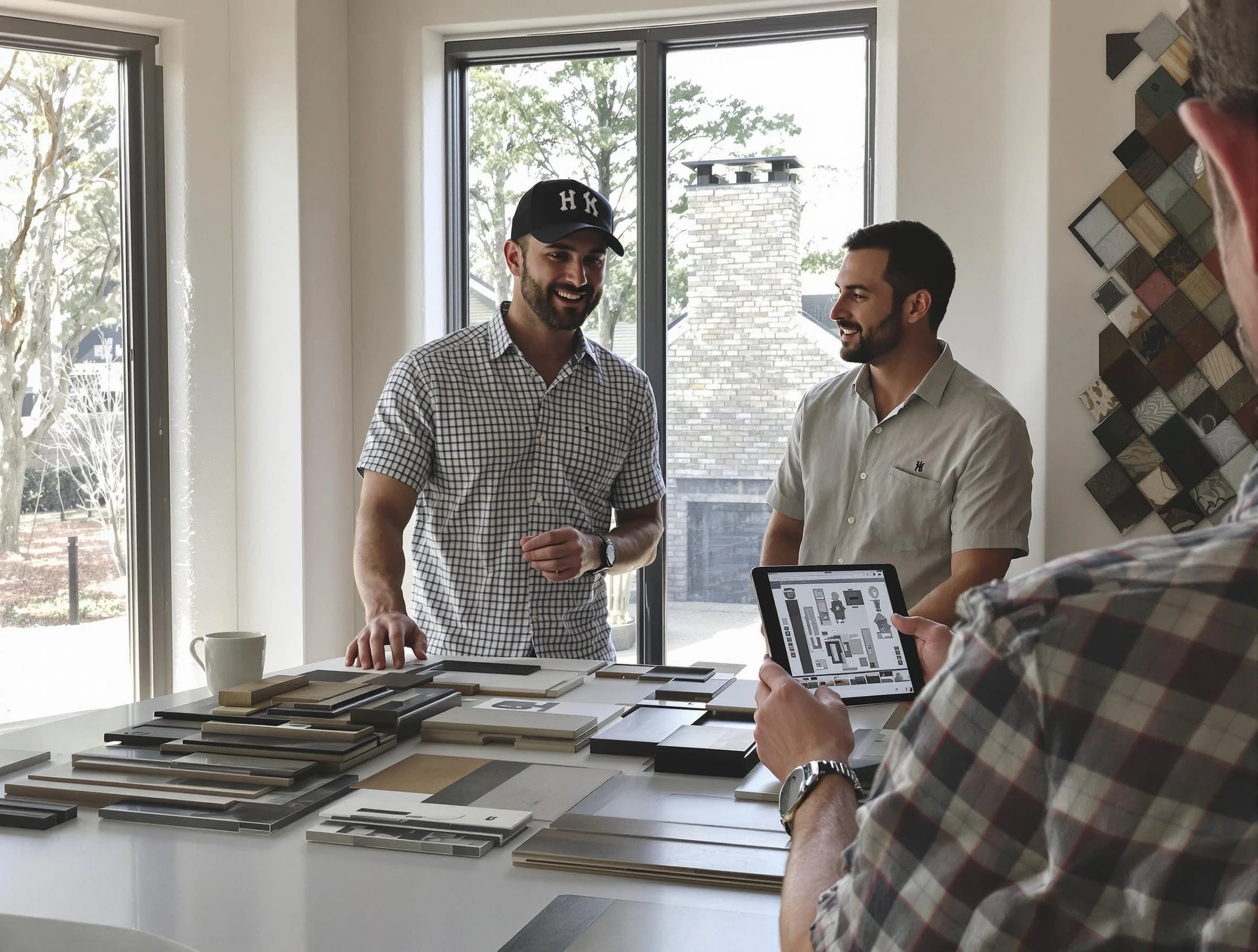 Murray Chimney Sweep remodeling a chimney and fireplace in Murray, UT