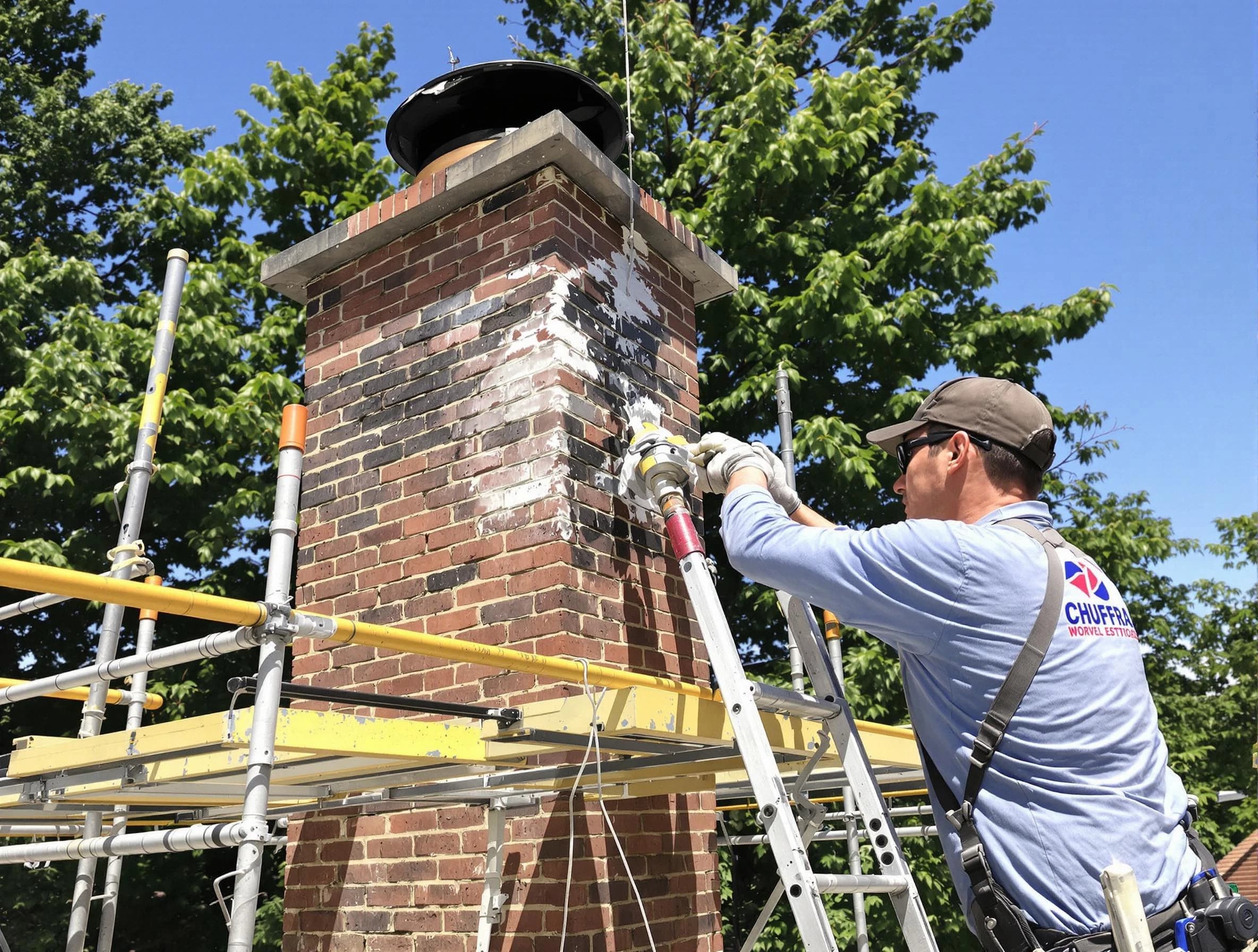 Structural chimney repair by Murray Chimney Sweep in Murray, UT