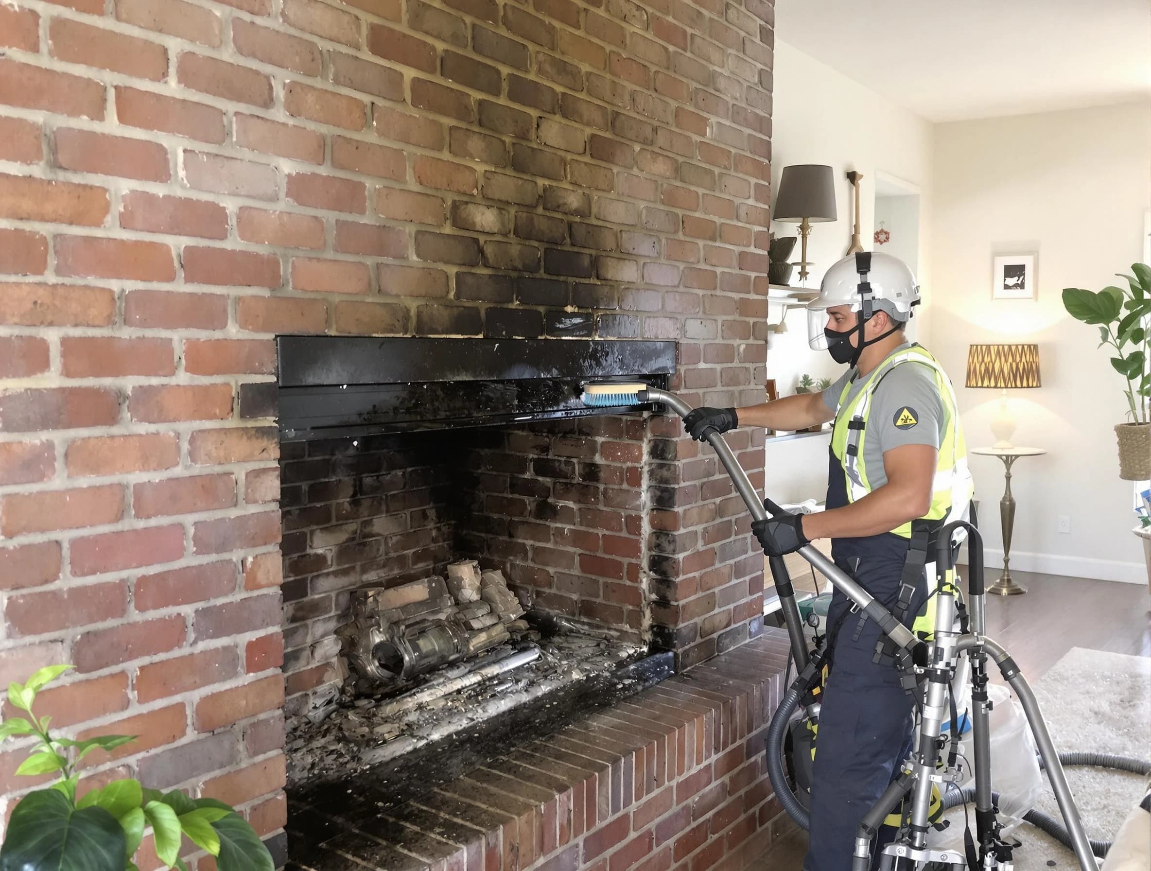 Murray Chimney Sweep providing fireplace cleaning services in Murray, UT