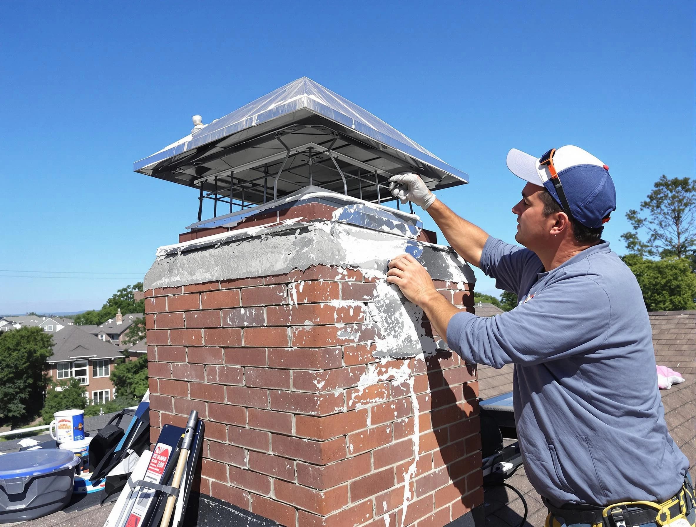 Chimney Crown Services service in Murray, UT
