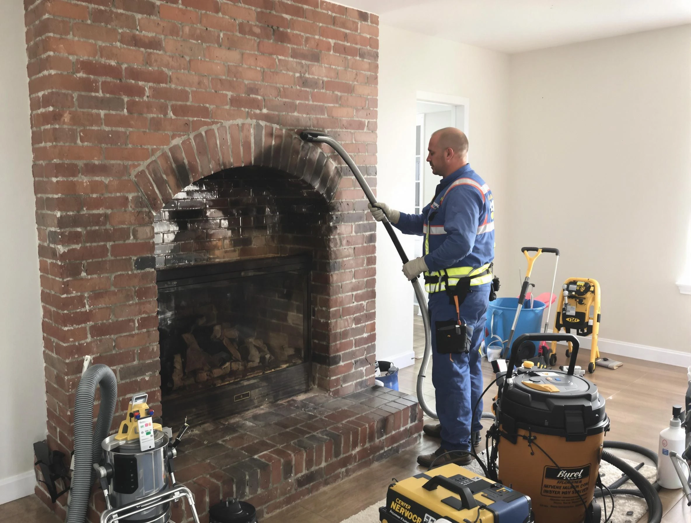 Murray Chimney Sweep expert performing detailed chimney sweep in Murray, UT